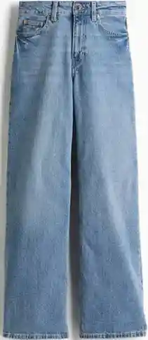 H&M Ladies Wide High Waist Jeans